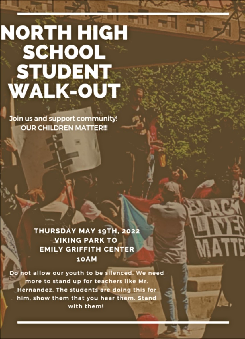 A graphic with details about the May 19 protest. - SPECIAL TO WESTWORD