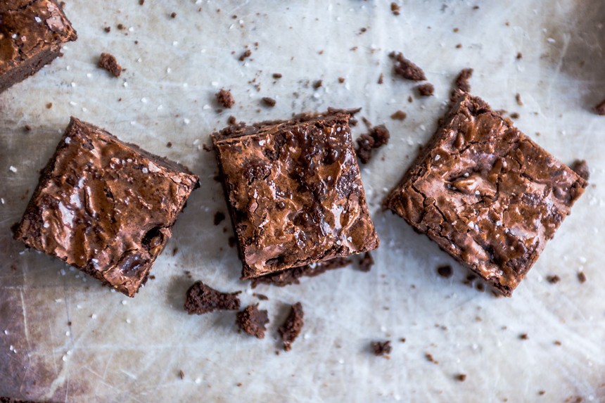 Chewy Brownies by Tessa Arias, as published in 50 Things to Bake Before You Die. - GREG MCBOAT