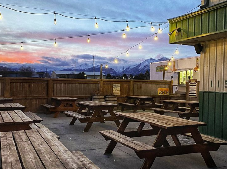 You might even catch the sunset during your stop at Elevation.  - ELEVATION/INSTAGRAM BEER COMPANY
