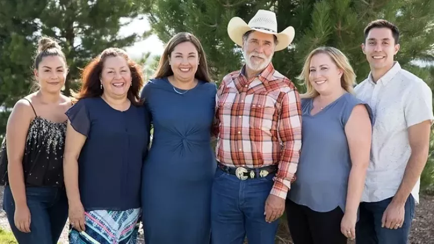 Yadira Caraveo with members of her family. - CARAVEOFORCONGRESS.COM