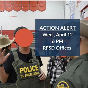 border patrol protest roaring fork school district