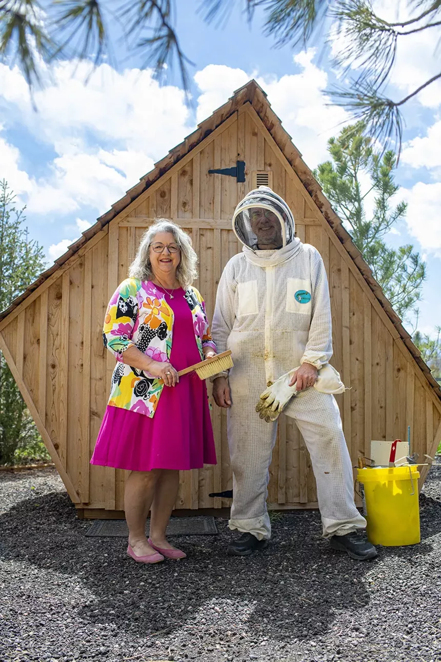Carolyn and Charles Peterson at Capella Ranch