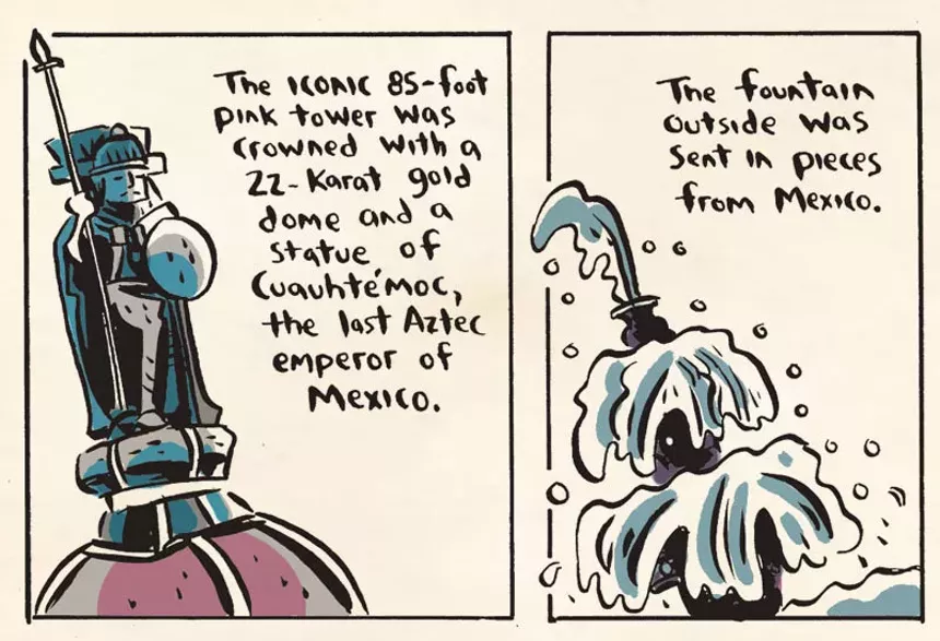 cartoon casa bonita