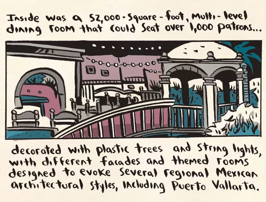 cartoon casa bonita