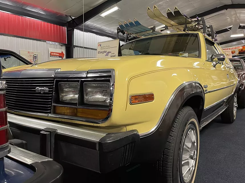 yellow eagle car