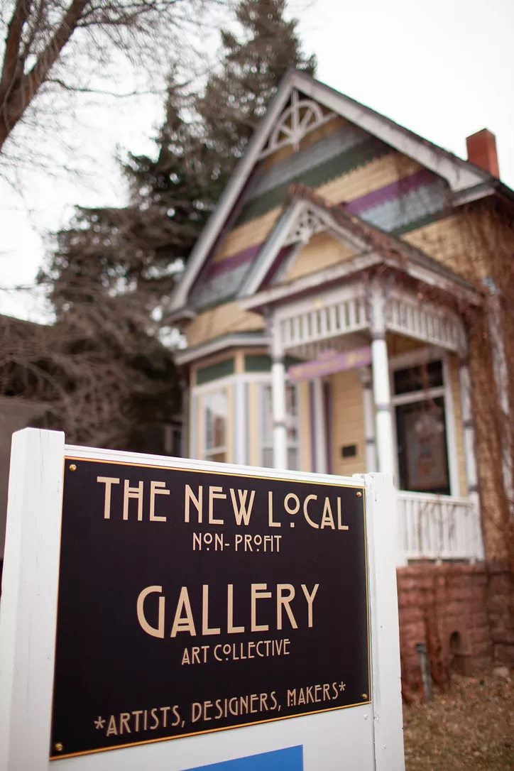An arts-and-crafts Victorian house in Boulder Colorado