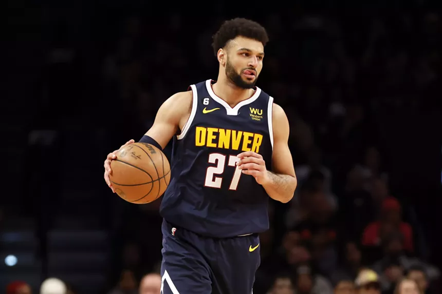 Jamal Murray with ball