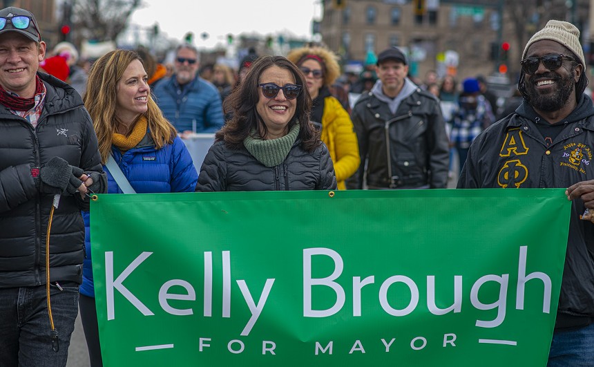 kelly brough in parade