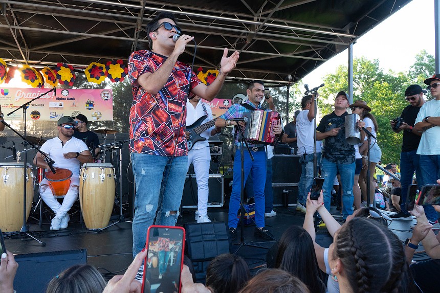 People can eat their favorite Colombian dishes and dance cumbia and salsa at the 2023 Colombian Independence Festival.