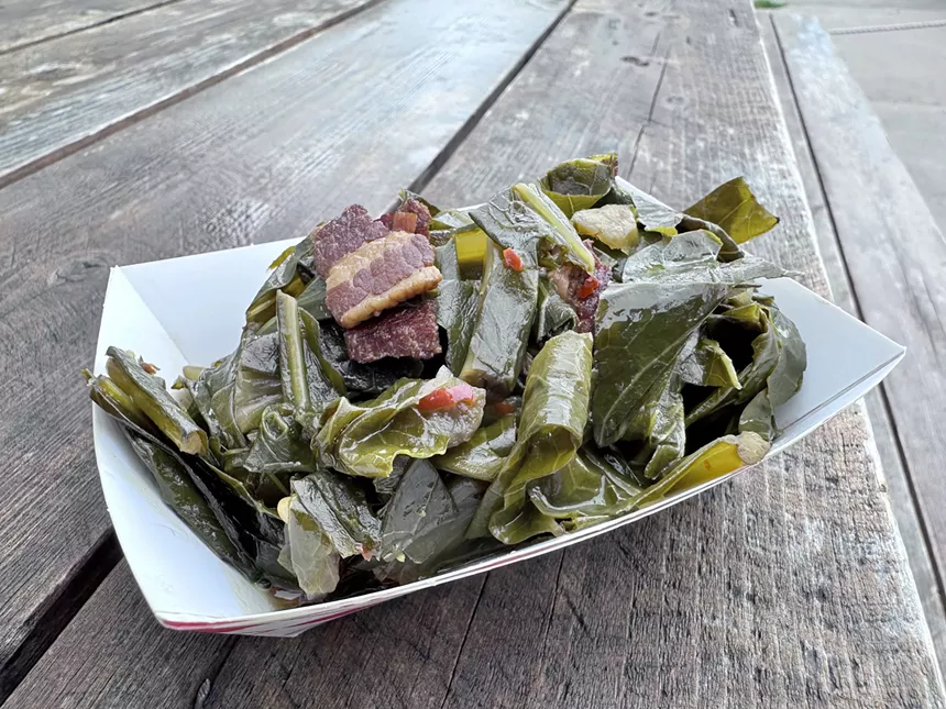 collard greens with bacon
