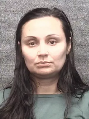 A mugsahot for Letecia Stauch, who was convicted of killing her stepson in 2020 after months of waiting for a competency evaluation.