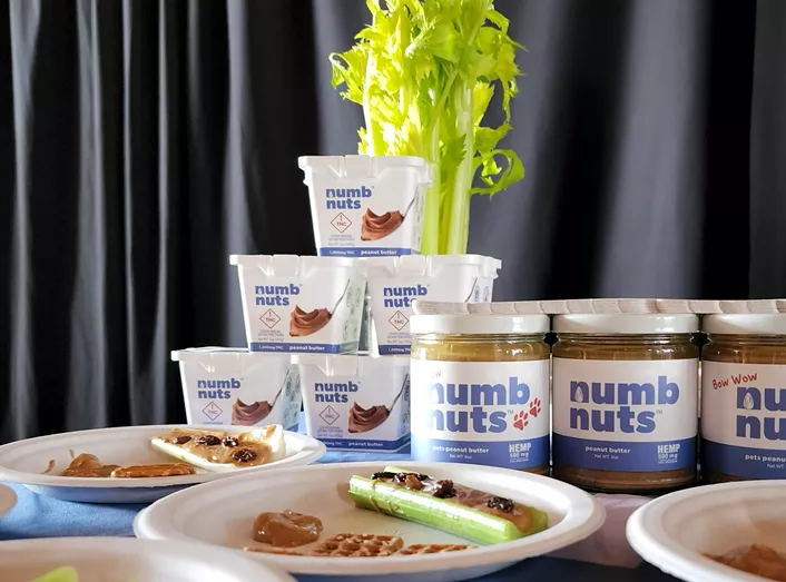 CBD and THC peanut butter