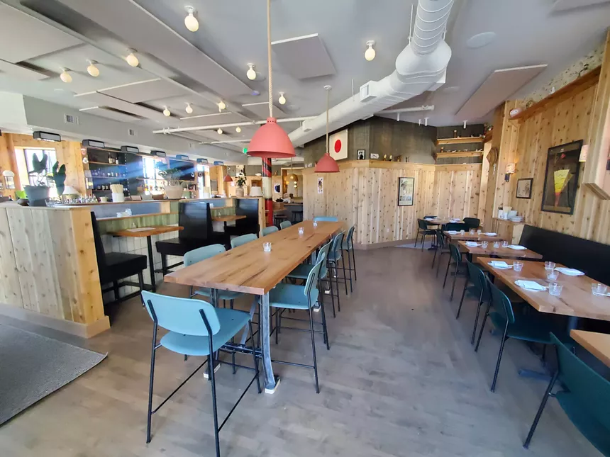 interior of a restaurant