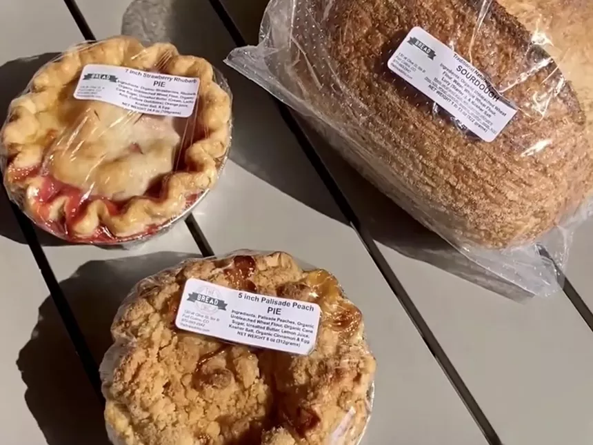 Assorted baked goods
