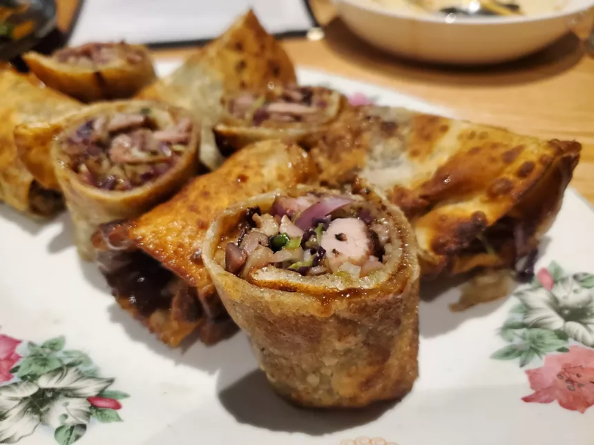 food on a plate