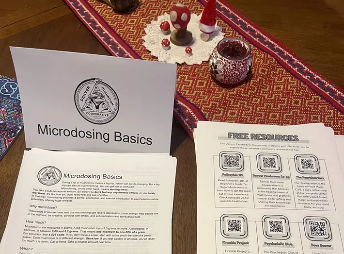 A printed guide to psilocybin mushrooms