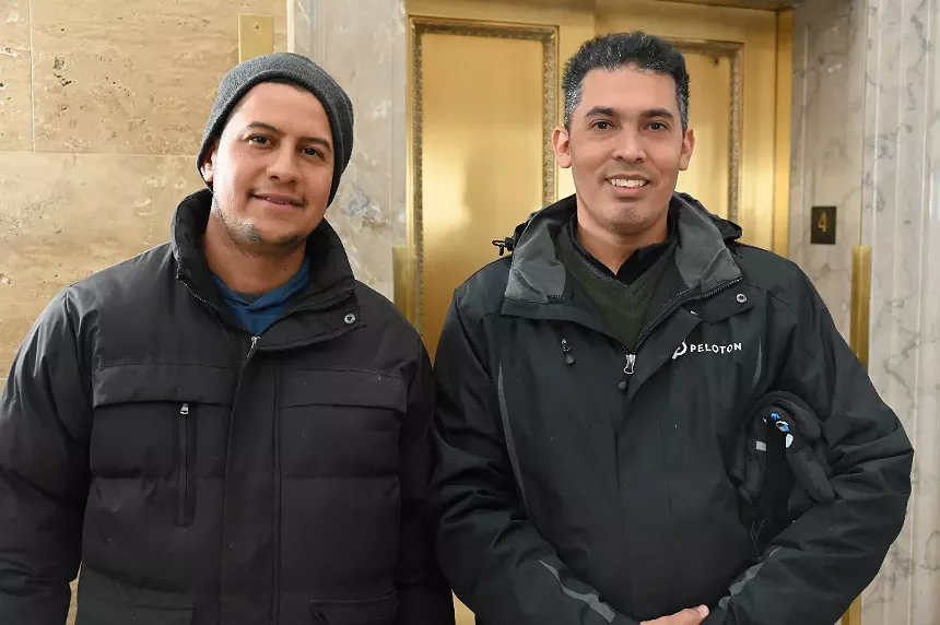 Migrants came to talk to City Council on Monday.