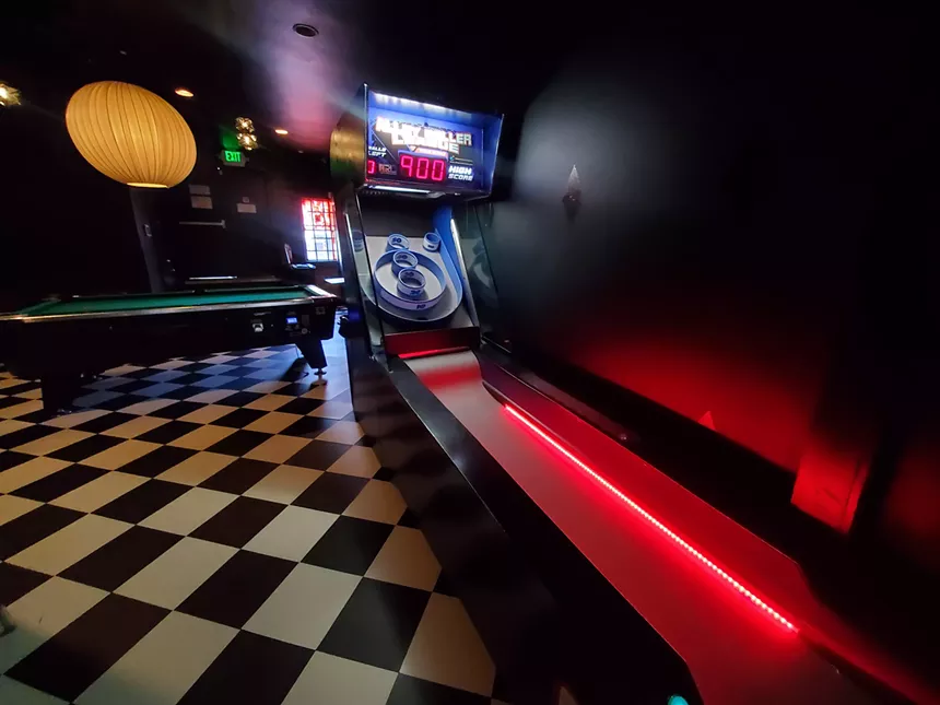 a skee ball machine