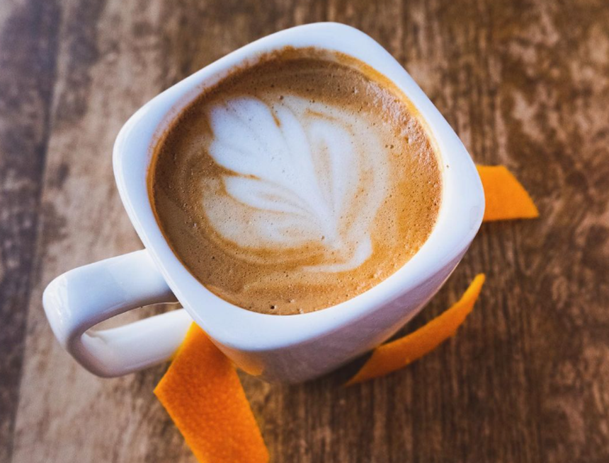 a latte