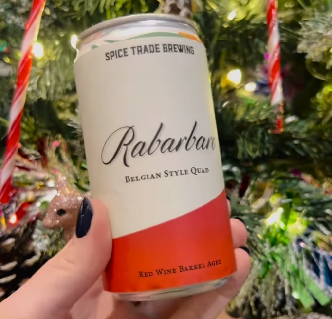 Small can of beer.