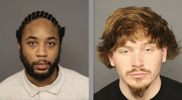 The booking photos for Alijah Scott and Joseph Lash.