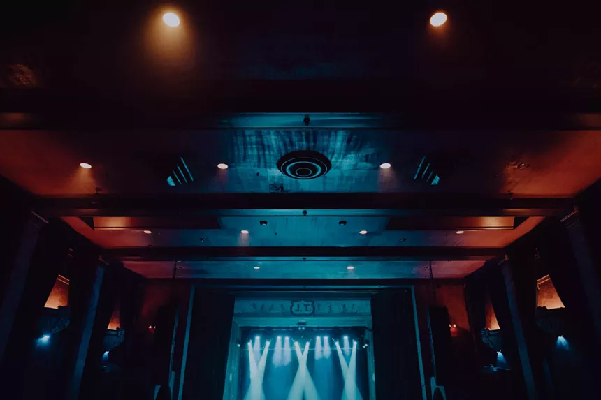 band performing on stage