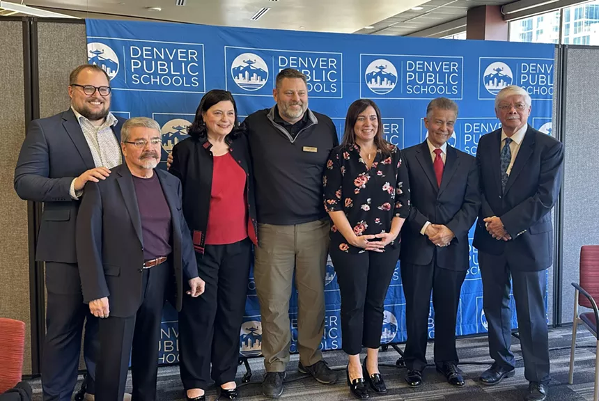 Researchers with the Multicultural Leadership Center posing for a picture.