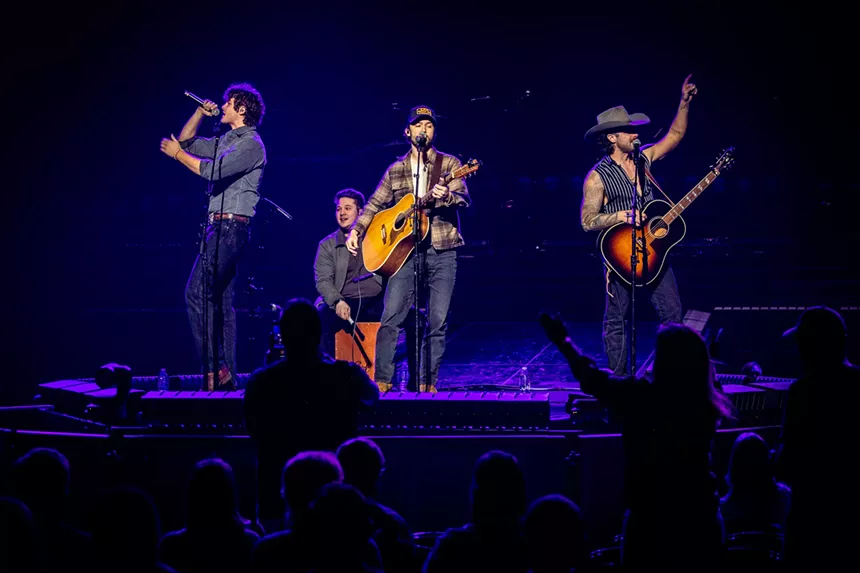 country band on stage