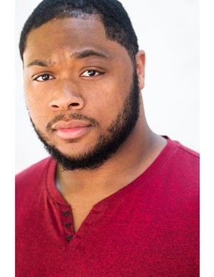 headshot of a black male actor