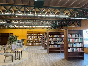 interior of a bookstore