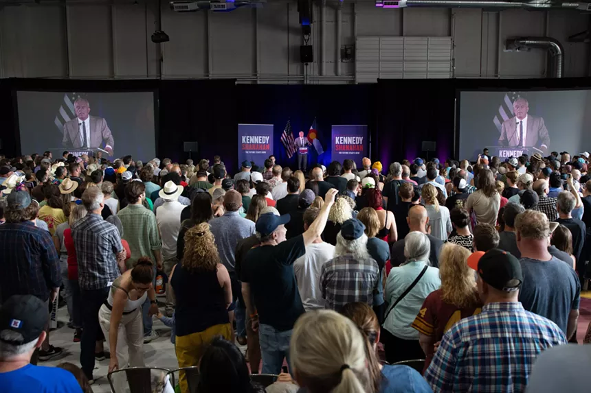 crowd at presidential rally