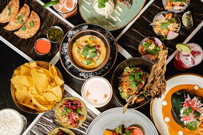Ceviche, empanadas and more Mexican-inspired dishes from Tamayo