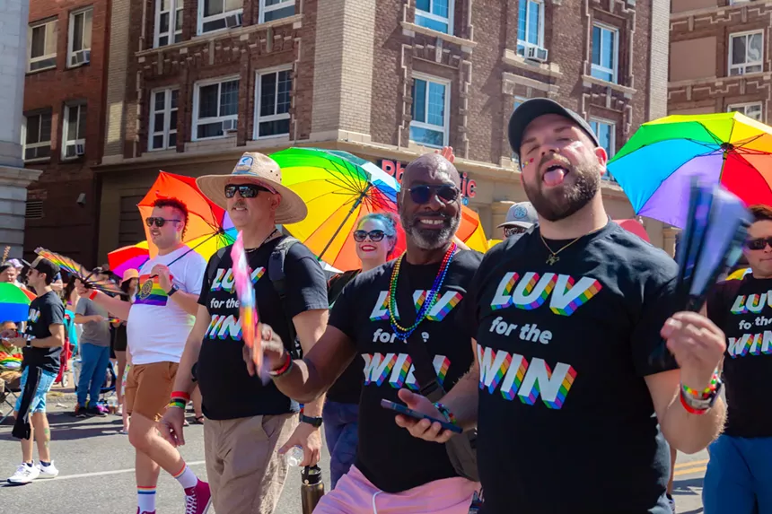 people celebrating the annual Denver PrideFest