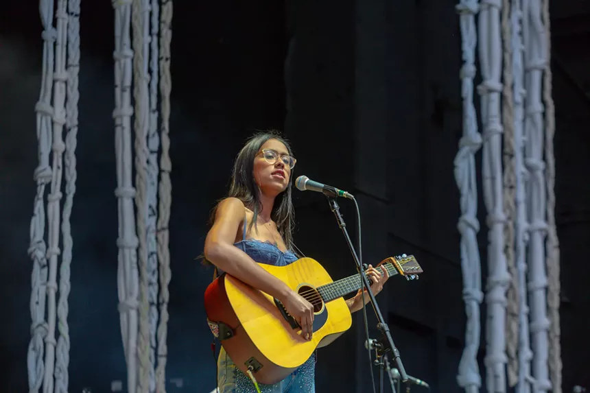Jensen McRae performing