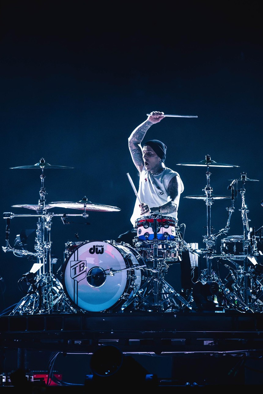 Blink-128 drummer, Travis Barker. Photography By: Jason Myers (@memorandum_media)