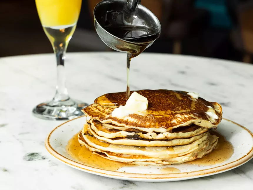 stack of pancakes