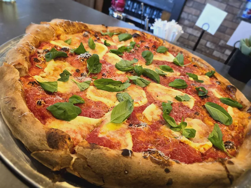 a pizza