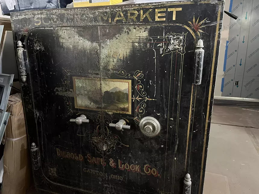 an old safe