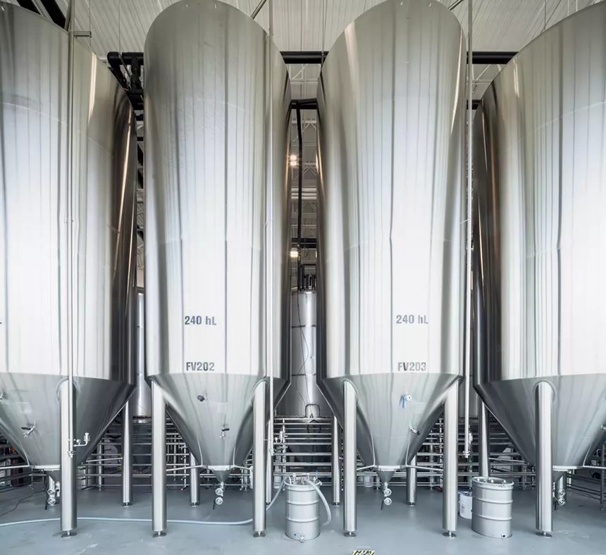 Brewing equipment.