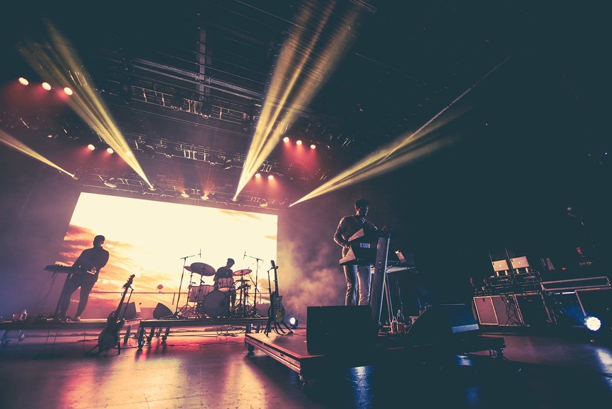 tycho performing on stage