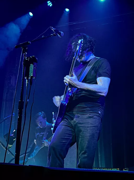 Jack White performing in Denver at the Bluebird Theater