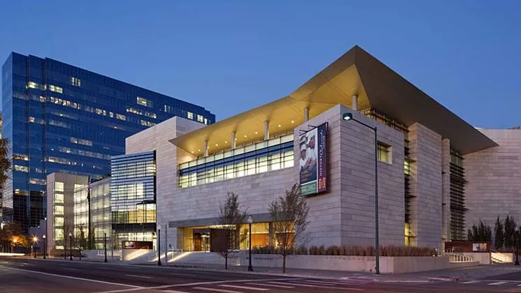 exterior of a museum