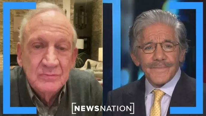 two men on split screen