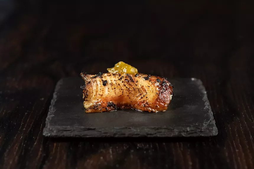as piece of sushi