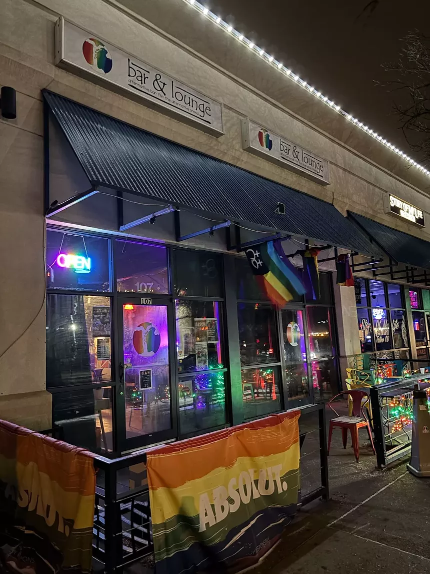 outside the R Bar in Fort Collins, Colorado