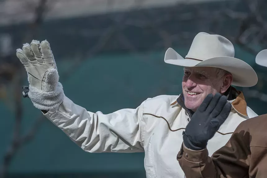man in cowboy hat