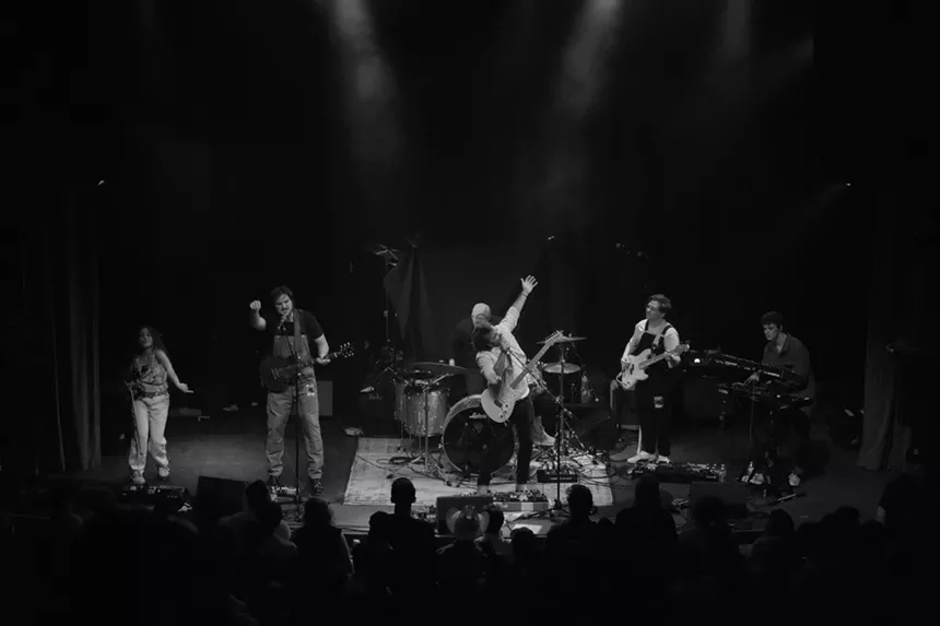 band on stage