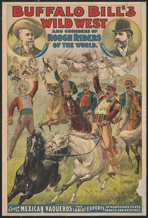 poster of buffalo bill show