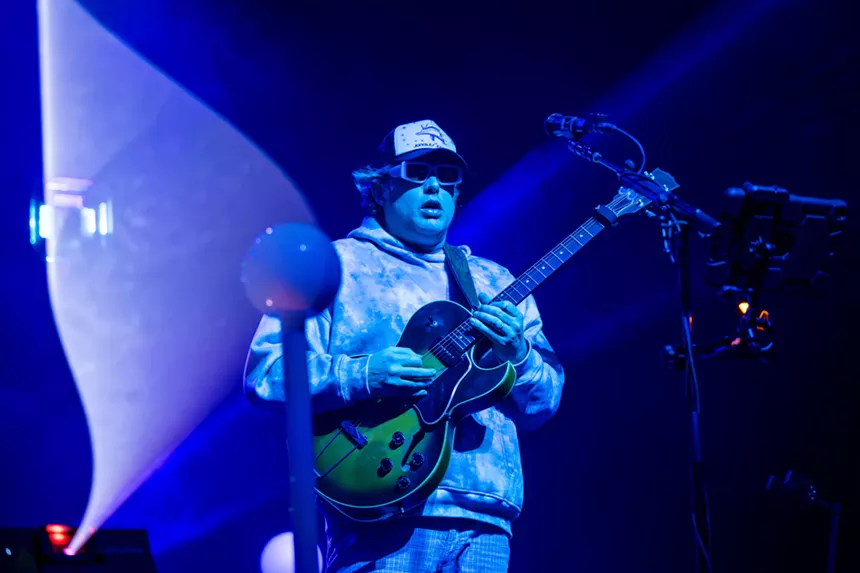 Jon "Barber" Gutwillig playing guitar