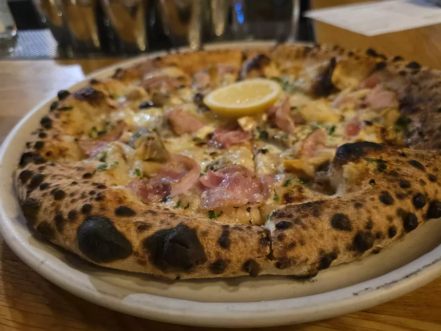 clam pizza